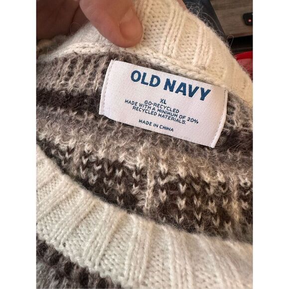 NWT Old Navy XL winter soft Cream Sweater - Picture 5 of 5